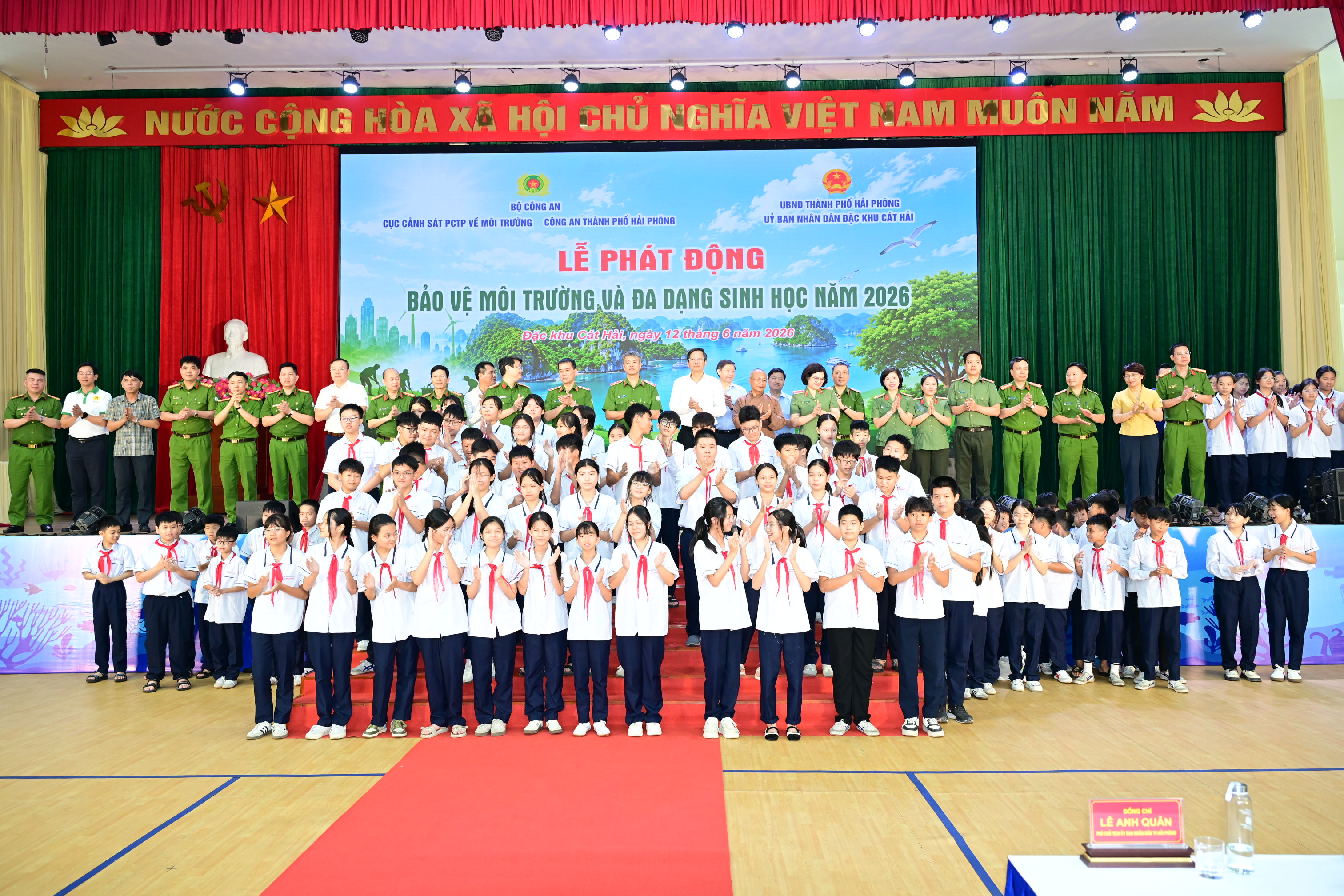 Lễ phát động bảo vệ môi trường và đa dạng sinh học năm 2026: Lan tỏa thông điệp bảo vệ môi trường là trách nhiệm chung của toàn xã hội